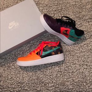 Colorful Nike Air Force 1’s